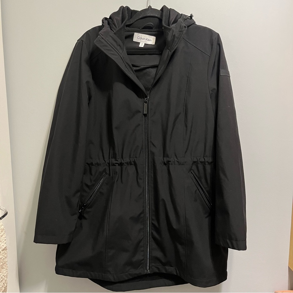 Calvin Klein Women's Utility Jacket in Black